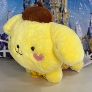 Nakajima Corporation Sanrio Baby diaper Nakayochi Omuchu Pompompurin Mascot NWT